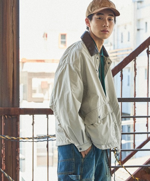 niko and...（ニコアンド）の「ライトハンティングブルゾン（その他アウター・メンズ・カーキ/オフホワイト/チャコール/インディゴブルー・MEDIUM/LARGE）」の9枚目の写真