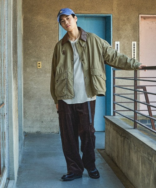 niko and...（ニコアンド）の「ライトハンティングブルゾン（その他アウター・メンズ・カーキ/オフホワイト/チャコール/インディゴブルー・MEDIUM/LARGE）」の15枚目の写真