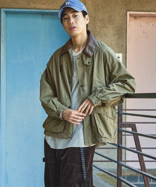 niko and...（ニコアンド）の「ライトハンティングブルゾン（その他アウター・メンズ・カーキ/オフホワイト/チャコール/インディゴブルー・MEDIUM/LARGE）」の18枚目の写真