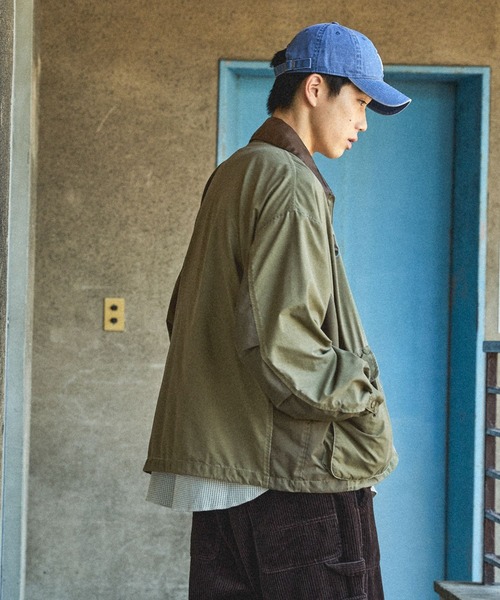 niko and...（ニコアンド）の「ライトハンティングブルゾン（その他アウター・メンズ・カーキ/オフホワイト/チャコール/インディゴブルー・MEDIUM/LARGE）」の19枚目の写真