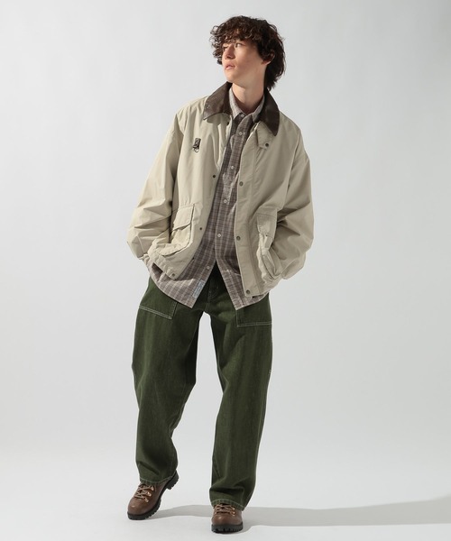 niko and...（ニコアンド）の「ライトハンティングブルゾン（その他アウター・メンズ・カーキ/オフホワイト/チャコール/インディゴブルー・MEDIUM/LARGE）」の20枚目の写真