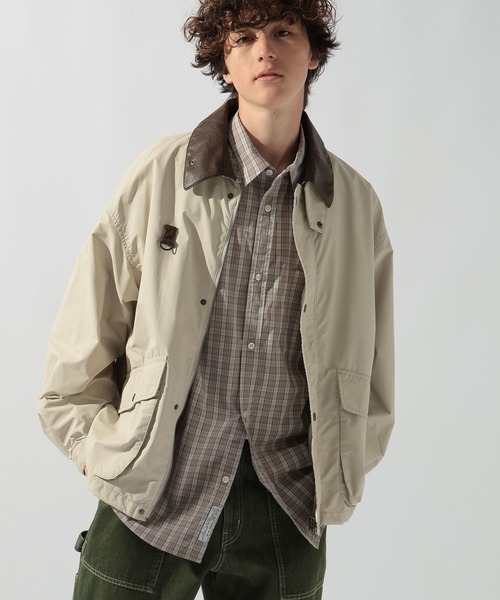 niko and...（ニコアンド）の「ライトハンティングブルゾン（その他アウター・メンズ・カーキ/オフホワイト/チャコール/インディゴブルー・MEDIUM/LARGE）」の22枚目の写真