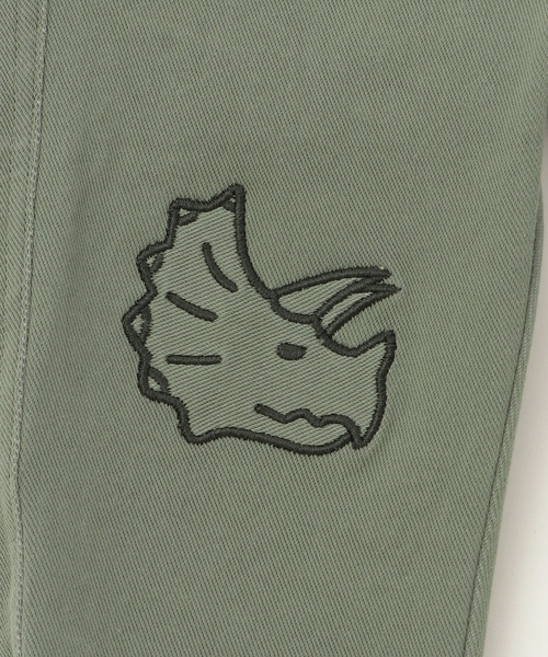 kladskap(クレードスコープ)の「恐竜と火山ロング丈テーパードパンツ(その他パンツ・キッズ・カーキ/マスタード・90cm/100cm/110cm/80cm)」の6枚目の写真