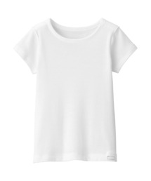 無印良品(ムジルシリョウヒン)のベビー あったか綿 クルーネック半袖Tシャツ(インナーウェア/肌着)