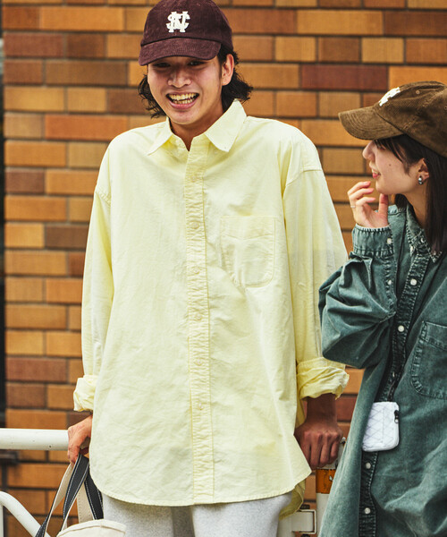 NAUTICA（ノーティカ）の「NAUTICA/ノーティカ ヴィンテージライク オックスフォードBDシャツ（シャツ/ブラウス・メンズ・ブラック/サックスブルー/ホワイト/ピンク/グリーン/その他13/イエロー・MEDIUM/LARGE/X-LARGE）」の10枚目の写真