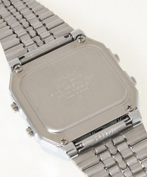 CASIO（カシオ）の「CASIO(カシオ) BASIC DIGITAL 【WEB限定】（アナログ腕時計・メンズ・シルバー・FREE）」の4枚目の写真