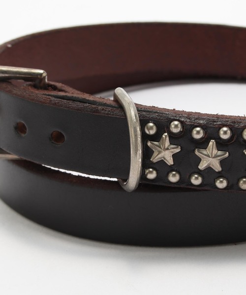 JOURNAL STANDARD(ジャーナルスタンダード)の「HTC END ONLY AROUND STUDS STAR 0.75(ベルト・メンズ・ブラック・36/32/34)」の4枚目の写真