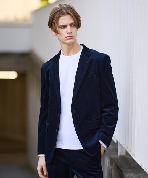 TAKEO KIKUCHI(タケオキクチ)の「ストレッチ テーラードTシャツ(Tシャツ/カットソー・メンズ・ホワイト/ネイビー/ライトグレー/ブラウン系/ブラック・01/05/04/03/02)」の6枚目の写真