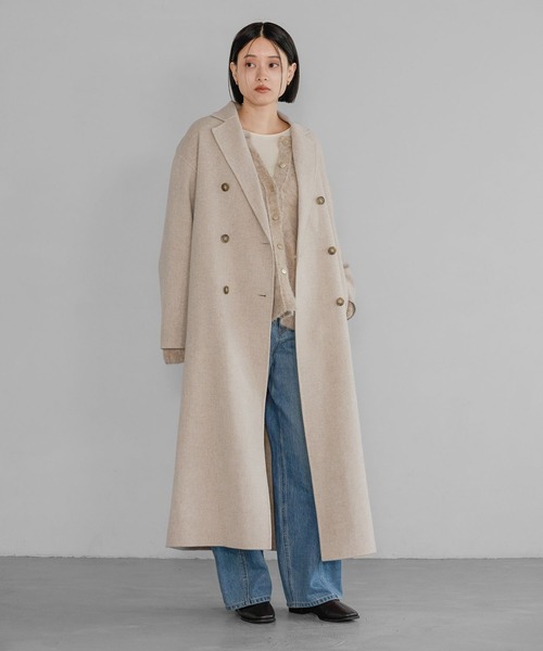 セール】【Sサイズ展開】カシープチェスターコート（チェスターコート