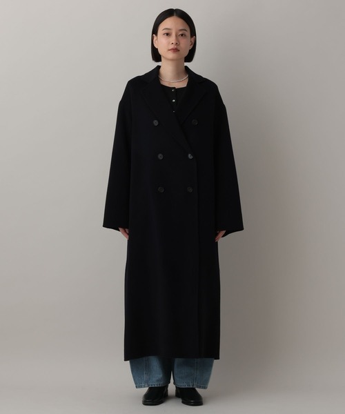 A part by（アパートバイ）の「【Sサイズ展開】カシープチェスターコート（チェスターコート・レディース・ライトベージュ/ボルドー/ネイビー・SMALL/MEDIUM）」の17枚目の写真