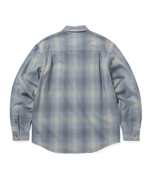 thisisneverthat（ディスイズネバーザット）の「Nep Shadow Check Shirt（シャツ/ブラウス・メンズ・ブルー/カーキ/ネイビー・L/XL/S/M）」の5枚目の写真