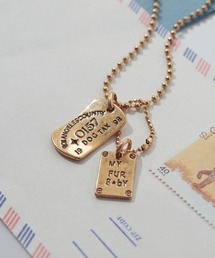 SETUP7（セットアップセブン）の「【GOLDY】ヴィンテージ ドッグタックス プレート ネックレス 3251002（ネックレス）」