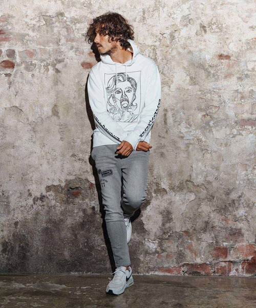 seventy seven（セブンティセブン）の「mpa3949-middle onz P-O parka(77LADY) プルオーバーパーカー(7725W110)（パーカー・メンズ・ホワイト/グリーン/ブラック・XL/L/M/S）」の7枚目の写真