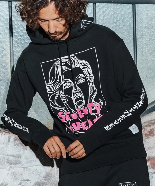 seventy seven（セブンティセブン）の「mpa3949-middle onz P-O parka(77LADY) プルオーバーパーカー(7725W110)（パーカー・メンズ・ホワイト/グリーン/ブラック・XL/L/M/S）」の18枚目の写真