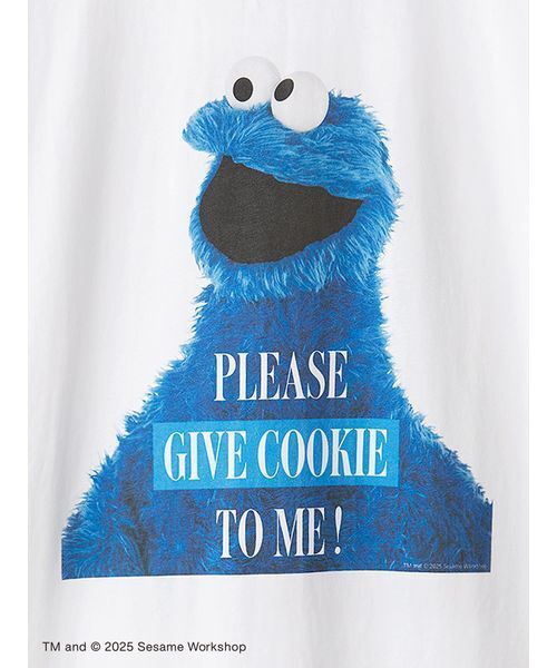 SESAME STREET(セサミストリート)の「【UNISEX】フォトロゴTシャツ(Tシャツ/カットソー・レディース・ブラック/ホワイト・M/L)」の4枚目の写真