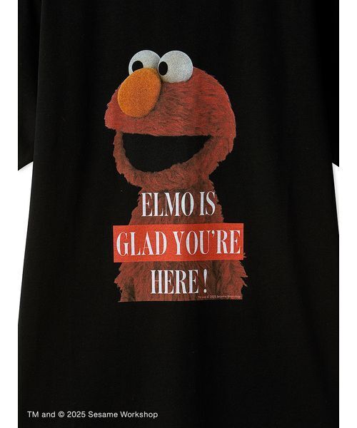 SESAME STREET(セサミストリート)の「【UNISEX】フォトロゴTシャツ(Tシャツ/カットソー・レディース・ブラック/ホワイト・M/L)」の7枚目の写真