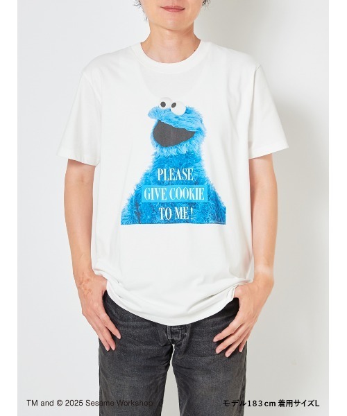 SESAME STREET(セサミストリート)の「【UNISEX】フォトロゴTシャツ(Tシャツ/カットソー・レディース・ブラック/ホワイト・M/L)」の10枚目の写真