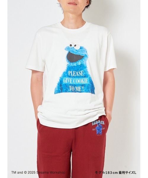 SESAME STREET(セサミストリート)の「【UNISEX】フォトロゴTシャツ(Tシャツ/カットソー・レディース・ブラック/ホワイト・M/L)」の12枚目の写真