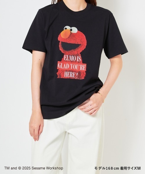 SESAME STREET(セサミストリート)の「【UNISEX】フォトロゴTシャツ(Tシャツ/カットソー・レディース・ブラック/ホワイト・M/L)」の17枚目の写真