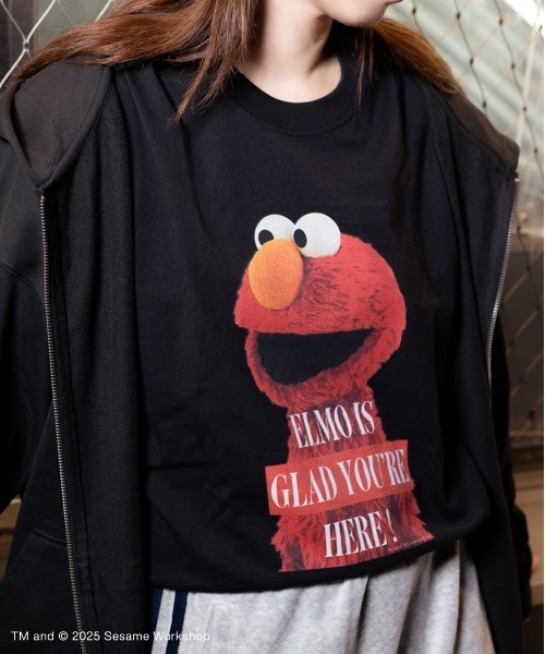 SESAME STREET(セサミストリート)の「【UNISEX】フォトロゴTシャツ(Tシャツ/カットソー・レディース・ブラック/ホワイト・M/L)」の18枚目の写真