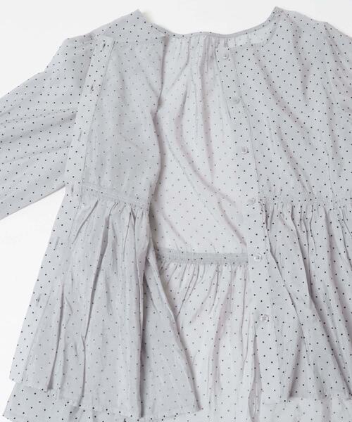 SENSE OF PLACE by URBAN RESEARCH(センスオブプレイスバイアーバンリサーチ)の「フロッキードットウエストギャザーブラウス(シャツ/ブラウス・レディース・ブルー系その他/ベージュ系その他/ブラック系その他・ONE)」の8枚目の写真