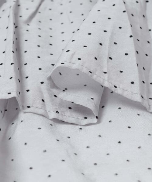SENSE OF PLACE by URBAN RESEARCH(センスオブプレイスバイアーバンリサーチ)の「フロッキードットウエストギャザーブラウス(シャツ/ブラウス・レディース・ブルー系その他/ベージュ系その他/ブラック系その他・ONE)」の11枚目の写真