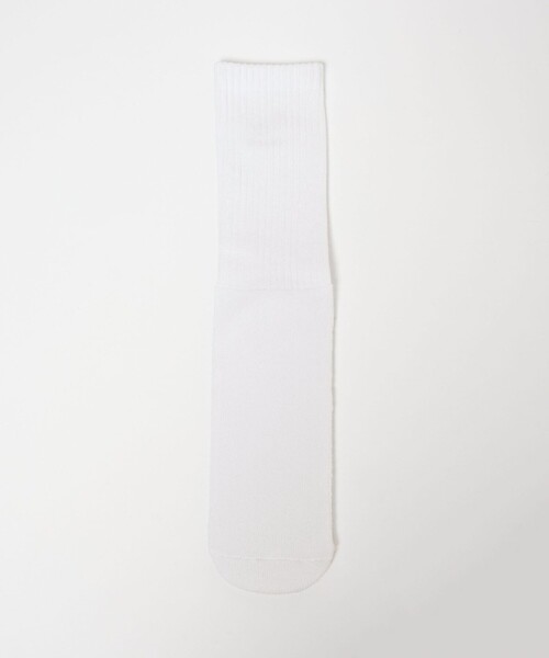 CITEN（シテン）の「＜CITEN＞リブシシュウソックス（ソックス/靴下・レディース・レッド/ブラウン系/ホワイト・FREE）」の2枚目の写真