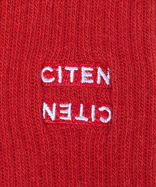 CITEN(シテン)の「<CITEN>リブシシュウソックス(ソックス/靴下・レディース・レッド/ブラウン系/ホワイト/ケリーグリーン/ライトブルー・FREE)」の12枚目の写真