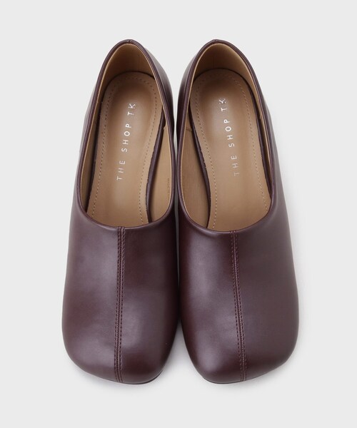 THE SHOP TK （ザ ショップ ティーケー ）の「オブリックトゥパンプス（パンプス・レディース・ブラック/ボルドー・35/45）」の10枚目の写真