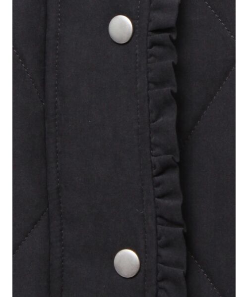 merry jenny(メリージェニー)の「フリルキルティングフードジャケット(ダウンジャケット/コート・レディース・ピンク/アイボリー/ブラック/ブルー・FREE)」の9枚目の写真