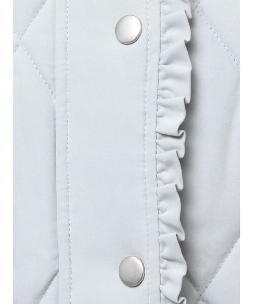 merry jenny(メリージェニー)の「フリルキルティングフードジャケット(ダウンジャケット/コート・レディース・ピンク/アイボリー/ブラック/ブルー・FREE)」の10枚目の写真