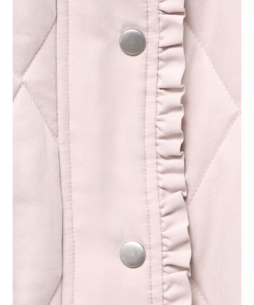 merry jenny(メリージェニー)の「フリルキルティングフードジャケット(ダウンジャケット/コート・レディース・ピンク/アイボリー/ブラック/ブルー・FREE)」の11枚目の写真