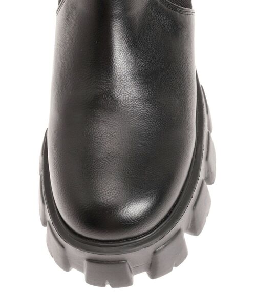 GYDA（ジェイダ）の「ニットドッキングショートブーツ（ブーツ・レディース・ブラック・SMALL/LARGE/MEDIUM）」の15枚目の写真