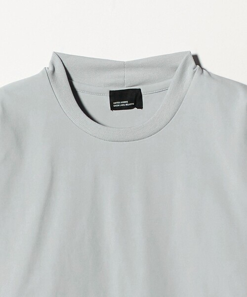 green label relaxing(グリーンレーベルリラクシング)の「【WEB限定】JUST fit クリーン カノコ ジャケイン 長袖 Tシャツ -抗菌-(Tシャツ/カットソー・メンズ・ブラック/ホワイト/ライトグレー・L/XL/M/S)」の20枚目の写真