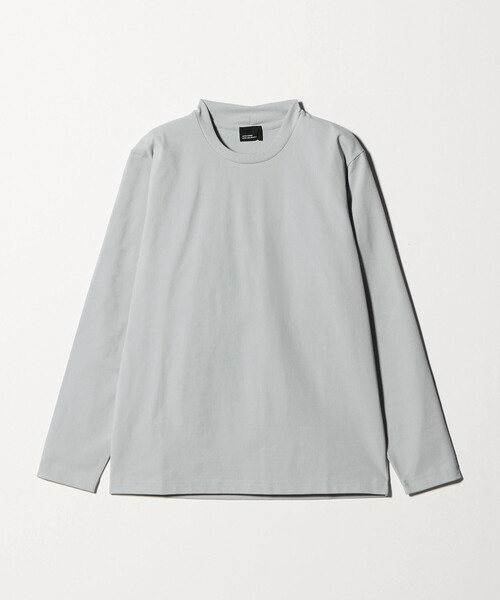 green label relaxing（グリーンレーベルリラクシング）の「【WEB限定】JUST fit クリーン カノコ ジャケイン 長袖 Tシャツ -抗菌-（Tシャツ/カットソー・メンズ・ブラック/ホワイト/ライトグレー/モカ・L/XL/M/S）」の18枚目の写真
