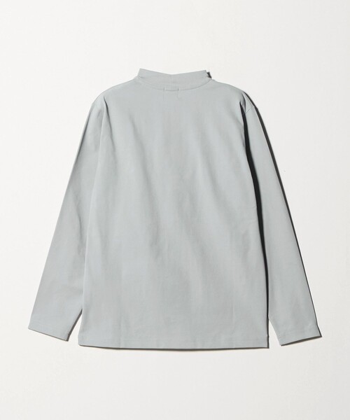 green label relaxing（グリーンレーベルリラクシング）の「【WEB限定】JUST fit クリーン カノコ ジャケイン 長袖 Tシャツ -抗菌-（Tシャツ/カットソー・メンズ・ブラック/ホワイト/ライトグレー/モカ・L/XL/M/S）」の19枚目の写真