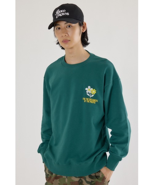 RODEO CROWNS WIDE BOWL(ロデオクラウンズワイドボウル)の「CAMBRIAスウェット(スウェット・メンズ・ブラック/ダークグリーン/杢グレー・LARGE/MEDIUM)」の11枚目の写真