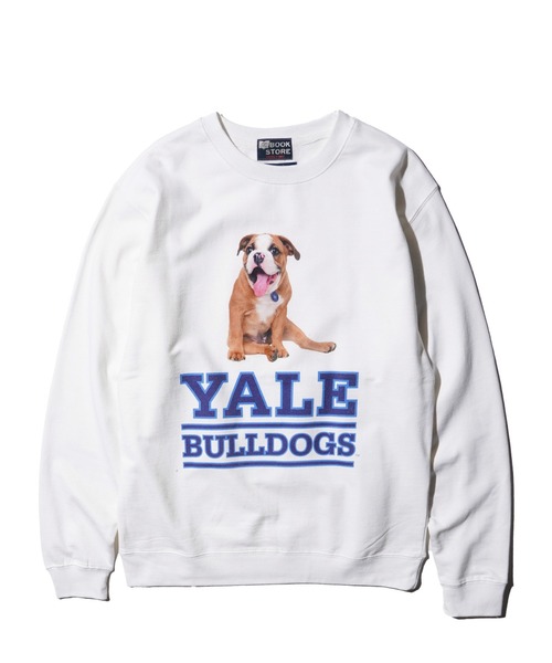 SUNNY  SPORTS（サニースポーツ）の「The BOOK STORE / ブックストア "BULLDOGS" CREW SWEAT イェール大学 ブルドッグ フォト クルーネックスウェット（スウェット・メンズ・ホワイト/ヘザーグレー/ブラック・MEDIUM/X-LARGE/LARGE）」の15枚目の写真
