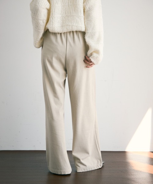 セール】起毛ドロストパンツ（スラックス）｜Trish（トリッシュ）の