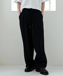 Lazar（ラザル）の「Stretch Baker Pants/ワイドシルエット ストレッチ ベイカーパンツ/イージーパンツ（その他パンツ・レディース）」