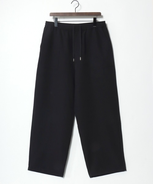 Lazar（ラザル）の「Stretch Baker Pants/ワイドシルエット ストレッチ ベイカーパンツ/イージーパンツ（その他パンツ・メンズ・ブラック/グレイッシュベージュ/ブルー/ブラウン・マルチサイズ）」の20枚目の写真