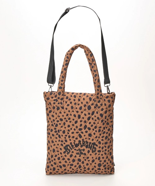 BILLABONG(ビラボン)の「BILLABONG レディース QUILT 2WAY SHOULDER ショルダーバッグ 【2025年秋冬モデル】 @autumn /ビラボンキルト加工ロゴワンポイントマルチバッグ(ショルダーバッグ・レディース・ブラック/ブラウン系その他・FREE)」の15枚目の写真