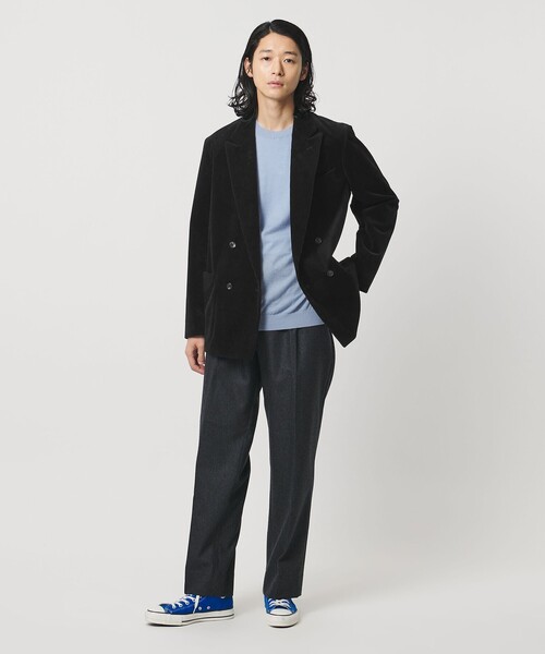 UNITED ARROWS（ユナイテッドアローズ）の「コーデュロイ オーディナリー 4ボタン ダブル ジャケット（テーラードジャケット・メンズ・ブラック・S/M/L/XL）」の5枚目の写真