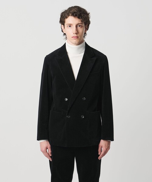 コーデュロイ オーディナリー 4ボタン ダブル ジャケット（テーラード