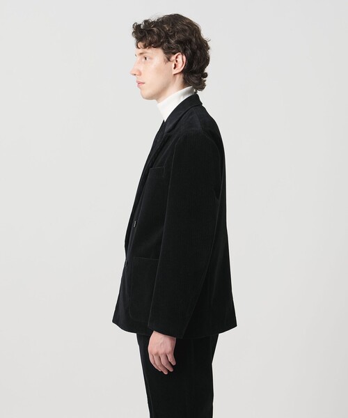 UNITED ARROWS（ユナイテッドアローズ）の「コーデュロイ オーディナリー 4ボタン ダブル ジャケット（テーラードジャケット・メンズ・ブラック・S/M/L/XL）」の8枚目の写真