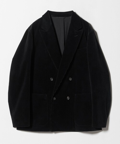 UNITED ARROWS（ユナイテッドアローズ）の「コーデュロイ オーディナリー 4ボタン ダブル ジャケット（テーラードジャケット・メンズ・ブラック・S/M/L/XL）」の10枚目の写真