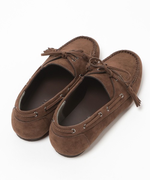 LOWRYS FARM（ローリーズファーム）の「モカシンシューズ 601306（モカシン/デッキシューズ・レディース・ブラック/ブラウン・MEDIUM/LARGE）」の8枚目の写真