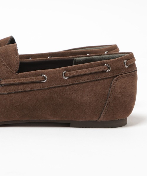 LOWRYS FARM（ローリーズファーム）の「モカシンシューズ 601306（モカシン/デッキシューズ・レディース・ブラック/ブラウン・MEDIUM/LARGE）」の17枚目の写真