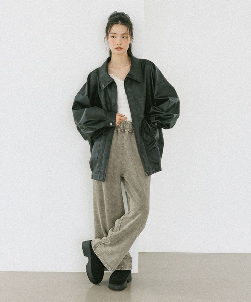 Heather（ヘザー）の「ヒールムートンブーツ　598346（ブーツ・レディース・ブラック/ベージュ/キャメル・M/L）」の15枚目の写真