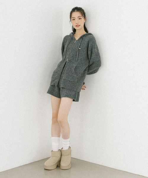 Heather（ヘザー）の「ヒールムートンブーツ　598346（ブーツ・レディース・ブラック/ベージュ/キャメル・M/L）」の20枚目の写真